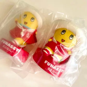 후낫시 아카이쿠츠 피규어 마스코트 2개