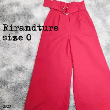 Rirandture 리랜드트루 와이드 팬츠 0 벨트 포함 0909