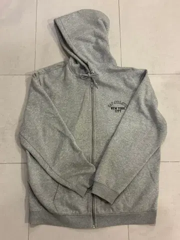 GAP ATHLETIC 지퍼 후드티 그레이
