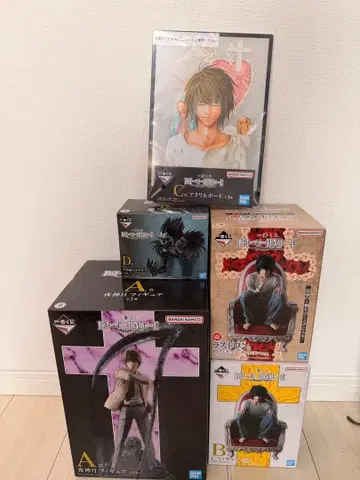 데스노트 제일복권 A상 B상 C상 D상 라스트 원상 피규어