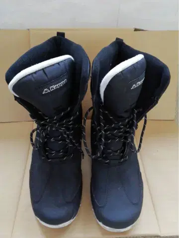 Kappa 블랙 부츠 방수성 겨울 스포츠