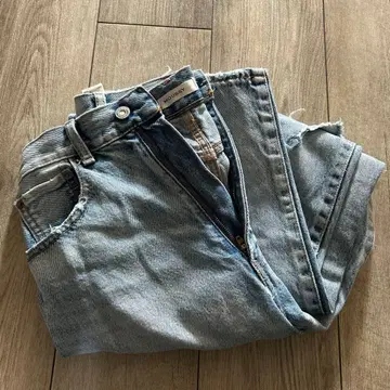 여성용 남성용 데님 청바지 스트레이트 데님 마우지 moussy