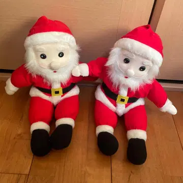 산타 인형 봉제 인형 2체 세트