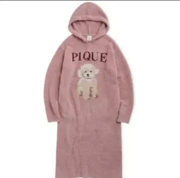 [ 새상품급 ] gelato pique 토이 푸들 후드 부착 룸웨어 핑크