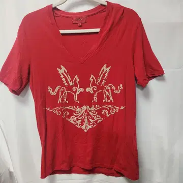 HUGO BOSS 레드 빨간색 T셔츠 S