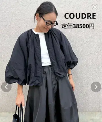 COUDRE 쿠두르 개더 블루종 카네코 아야