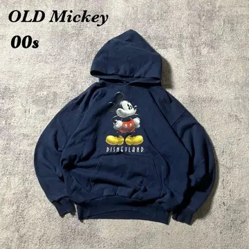 00sDisneylandResort 미키 후드티 네이비 디즈니 공식