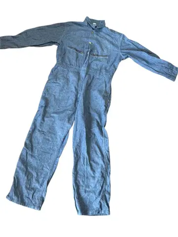 KEY 탈론 지퍼 헤링본 올인원