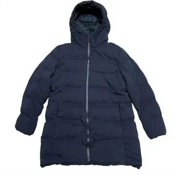 새상품급 유니클로 심리스 다운 숏코트 XL 다크 네이비