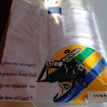 아일톤 세나 T셔츠 L 또는 LL 사이즈