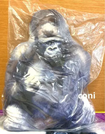 [ 미개봉 ] 빅 사이즈 리얼 고릴라 쿠션