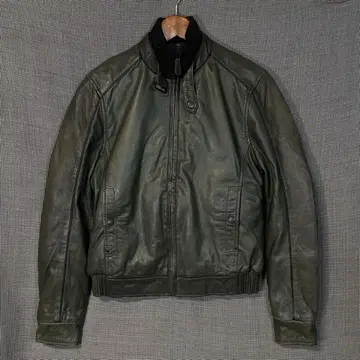 barnabehardy 트로와 스위스 별주 가죽 라이더 자켓 발나베