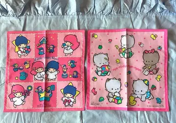 당시물 1989년제 산리오 손수건 2장 세트