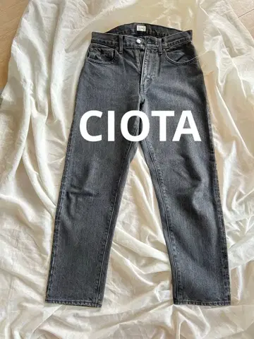 [ 새상품급 ] CIOTA 블랙 데님