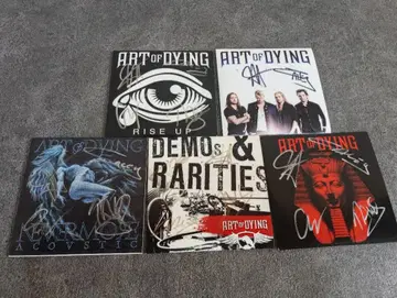Art of Dying 사인 포함 CD EP 컬렉션 세트 락