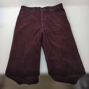 [ 749 ] 버건디 코듀로이 스트레이트 팬츠