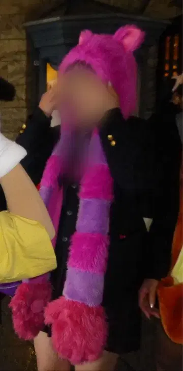 체셔캣 머플러 캡