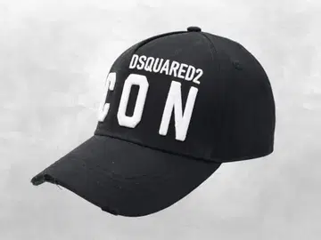 디스퀘어드 DSQUARED2 ICON 로고 자수 코튼 캡 F