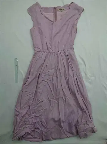 아푸와이저 리셰 슬리브리스 셔츠 원피스 사이즈 1 연보라