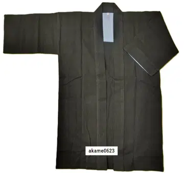 블랙 자자미 한텐 일본제 무지 한텐 작업옷 뜰일 농사일 원예 축제 용품