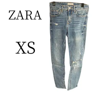 컨디션 최상 ZARA 자라 블루 롱 데님 청바지 (스키니) XS