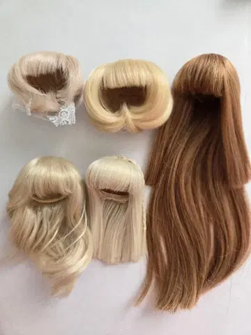 커스텀 인형용 가발 묶음 판매