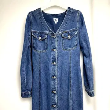 캘빈 클라인 데님 원피스 데님 드레스