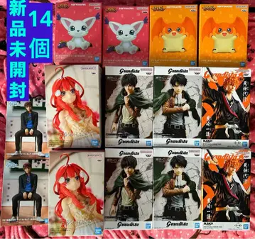 미개봉 새상품 인기 애니메이션 피규어 2개씩 14개 세트