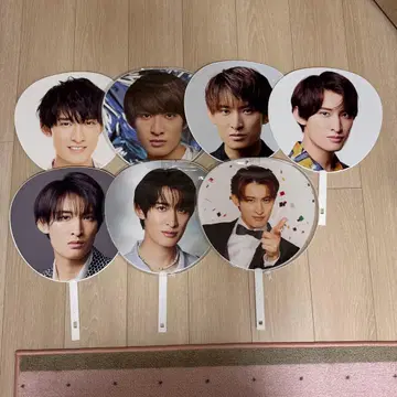 SnowMan 무카이 코지 부채 묶음 판매