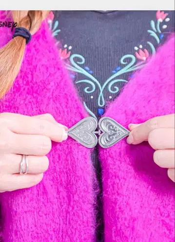 시마무라 여성용 브로치 (Kaho/디즈니) 안나