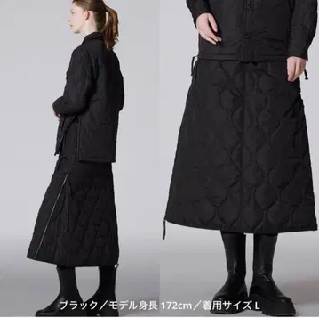 [택 포함 미사용 새상품] TAION 밀리터리 지퍼 가제트 다운 스커트