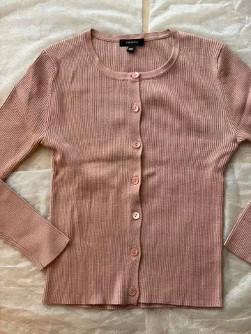 TOCCA 리브 긴팔 가디건 핑크