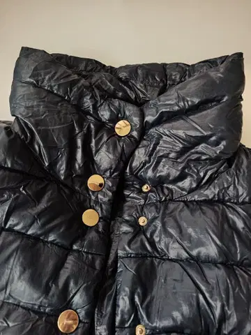 Herno 네이비 다운 자켓