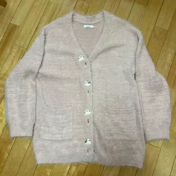 graniph 여성용 가디건 L 핑크