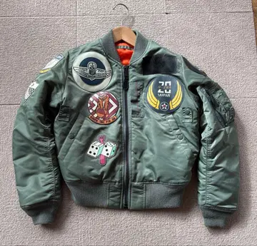 [ 새상품급 ] AVIREX 아비렉스 플라이트 자켓 MA-1 탑건