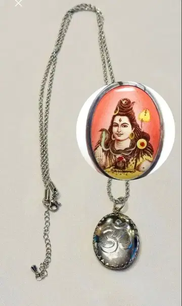 시바 신 목걸이 펜던트 힌두교 옴 후지이 카제 씨