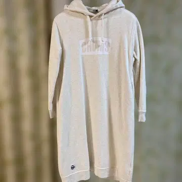 참스 로고 롱 후드티 M 사이즈