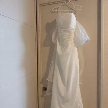 화이트 웨딩 드레스