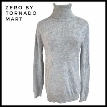 ZERO BY TORNADO MART 그레이 터틀넥 니트 M