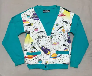 JEREMY SCOTT 제레미 스콧 우주 패턴 가디건
