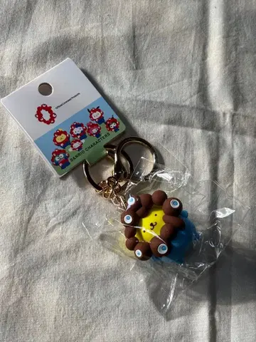 새상품 미개봉 산리오 미야쿠미야쿠 파스텔 키링 포무푸리