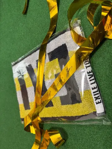 EXILE THE REASON 머플러 타월 금 테이프 포함