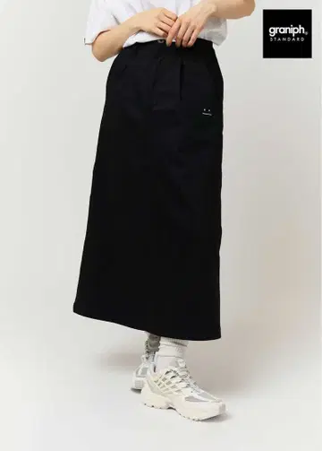 [ 미사용 택 포함 ] graniph 뷰티풀 섀도우 줌 치노 스커트