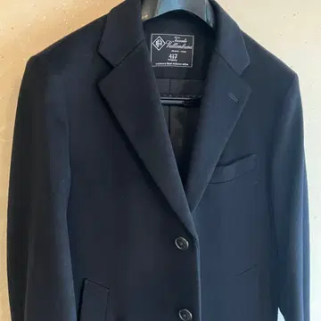 EDIFICE 체스터 코트 Vallombrosa 캐시미어 블렌드