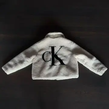 캘빈클라인 보아 화이트 아우터