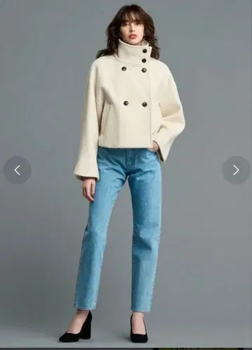 발수 방수 멜톤 숏 피코트 (uncrave STANDARD)