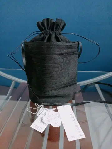 나카가와 마사시치 상점 린넨 블레이드 미니백 블랙