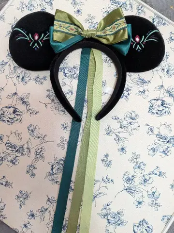 디즈니씨 안나와 눈의 여왕 안나 머리띠 랜드 리조트 한정판