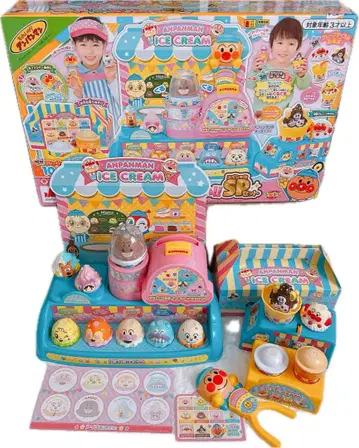 호빵맨 얹어 퐁! 크레이프도 어떠세요? 아이스 주세요 SP 세트