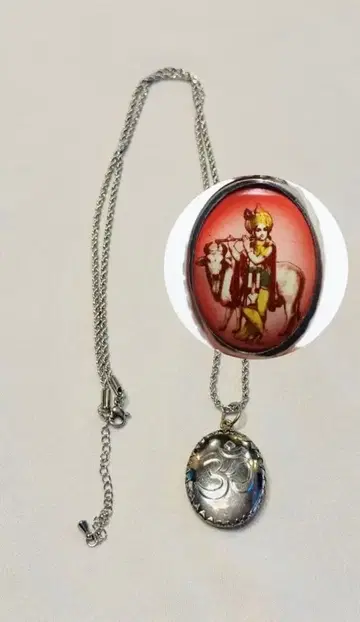 밤 슈나 옴 목걸이 펜던트 힌두교